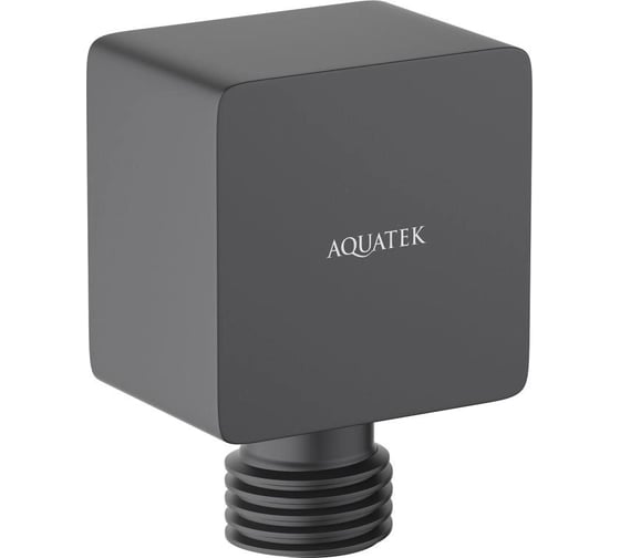 Шланговое подсоединение Aquatek матовый черный AQ2459MB 00000135424 1
