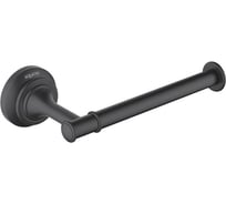 Бумагодержатель Aquatek КЛАССИК матовый черный AQ4508MB 00000135655