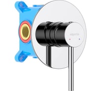 Смеситель для душа Aquatek ЕВРОПА внешняя и скрытая часть AQ1366CR 00000135202