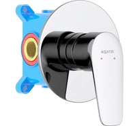 Смеситель для душа Aquatek БЕТТА внешняя и скрытая часть AQ1166CR 00000135116