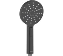 Ручной душ Aquatek ОБЕРОН Select 120 3 jet, матовый черный AQ2006MB 00000135387
