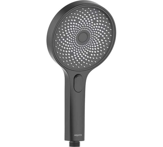 Ручной душ Aquatek Select 130 3 jet, матовый черный AQ2007MB 00000135389
