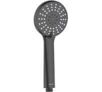 Ручной душ Aquatek БЕТТА 100 3 jet, матовый черный AQ2009MB 00000135391