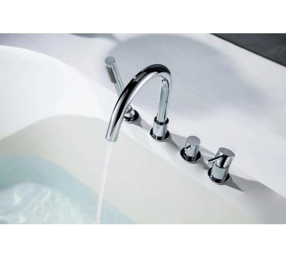 Смеситель на борт ванны Aquatek ЕВРОПА на 4 отверстия AQ1348CR 00000135198