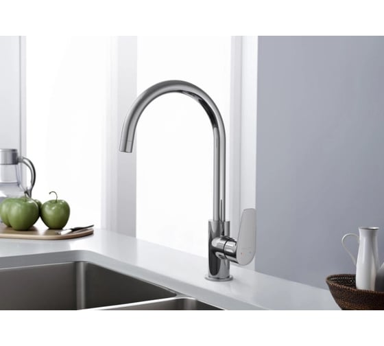 Смеситель для кухни Aquatek БЕТТА AQ1182CR 00000135106