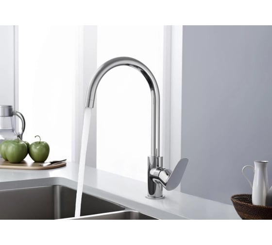 Смеситель для кухни Aquatek БЕТТА AQ1182CR 00000135106