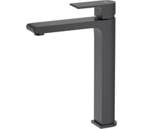 Смеситель для раковины Aquatek ЛИРА 237, без донного клапана, матовый черный AQ1404MB 00000135227