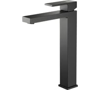 Смеситель для раковины Aquatek ЛИБРА 257, без донного клапана, матовый черный AQ1604MB 00000135303