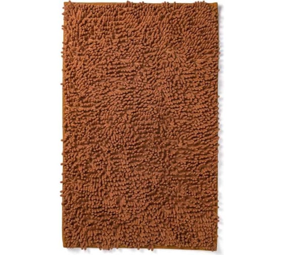 Коврик для ванной Roomis Макароны, 70x140 см M70x140Brown
