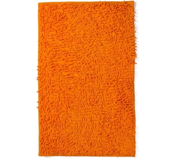 Коврик для ванной Roomis Макароны, 80x120 см M80x120Orange 1