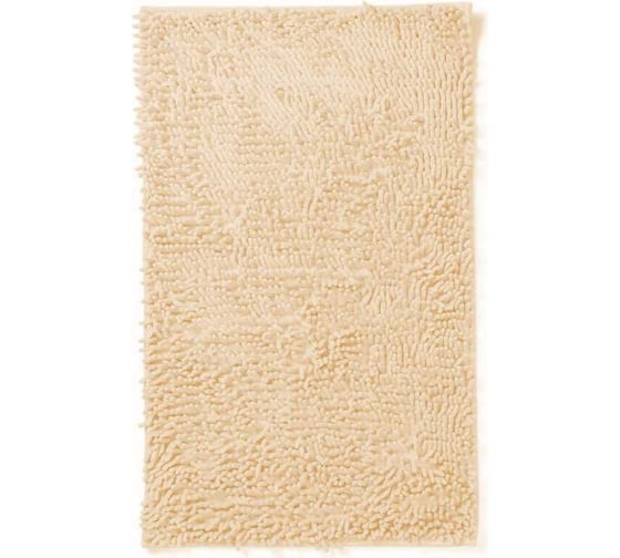 Коврик для ванной Roomis Макароны, 60x100 см M60x100Milky 1