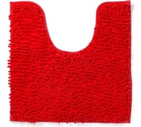 Коврик с вырезом для туалета Roomis Макароны, 60x60 см 60x60Coral