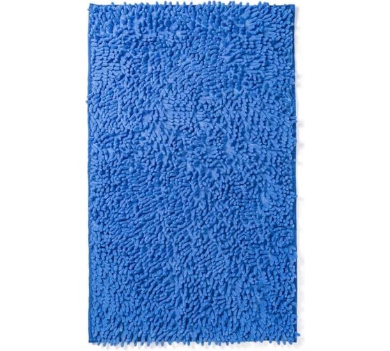 Коврик для ванной Roomis Макароны, 70x140 см M70x140L.Blue 1