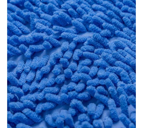 Коврик для ванной Roomis Макароны, 70x140 см M70x140L.Blue