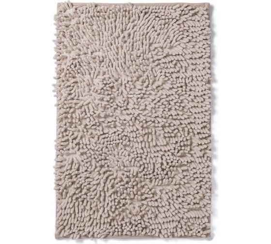 Коврик для ванной Roomis Макароны, 70x140 см M70x140Gray