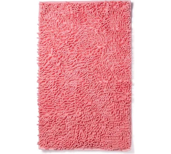 Коврик для ванной Roomis Макароны, 70x140 см M70x140Pink 1
