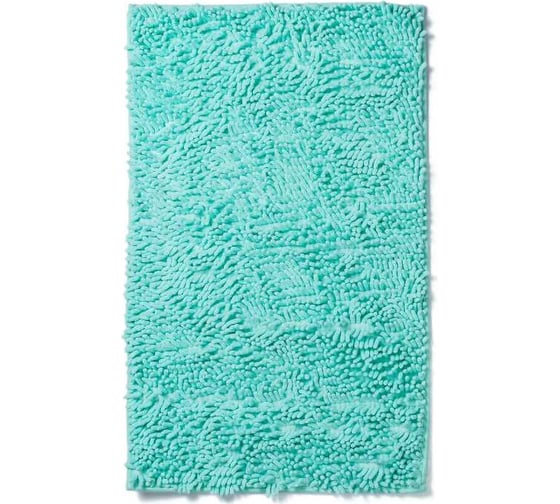 Коврик для ванной Roomis Макароны, 60x100 см M60x100Turquoise 1