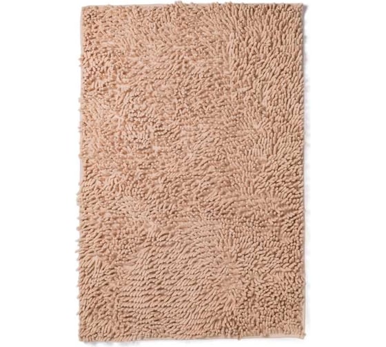 Коврик для ванной Roomis Макароны, 70x140 см M70x140Beige