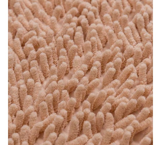 Коврик для ванной Roomis Макароны, 70x140 см M70x140Beige
