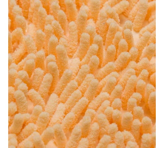 Коврик для ванной Roomis Макароны, 70x140 см M70x140Yellow