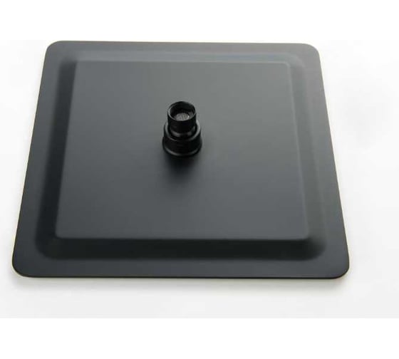 Квадратный верхний душ AQUATEK 250х250х2 мм, матовый черный AQ2072MB 00000135349