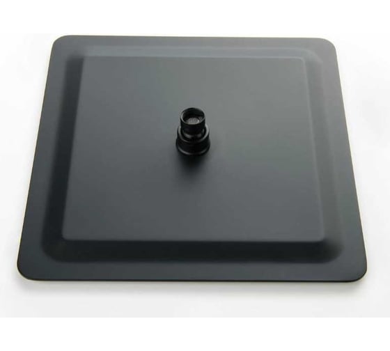 Квадратный верхний душ AQUATEK 300х300х2 мм, матовый черный AQ2074MB 00000135353