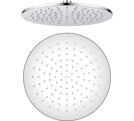 Круглый верхний душ AQUATEK 250х7 мм AQ2077CR 00000135358