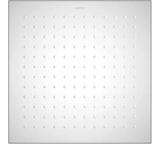 Квадратный верхний душ AQUATEK 300х300х7 мм AQ2078CR 00000135360 1
