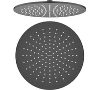 Круглый верхний душ AQUATEK 300х7 мм, матовый черный AQ2079MB 00000135363
