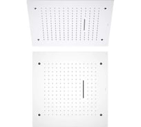 Верхний душ AQUATEK 500х500 мм, 2 jet (внешняя и скрытая часть) AQ2082CR 00000135364
