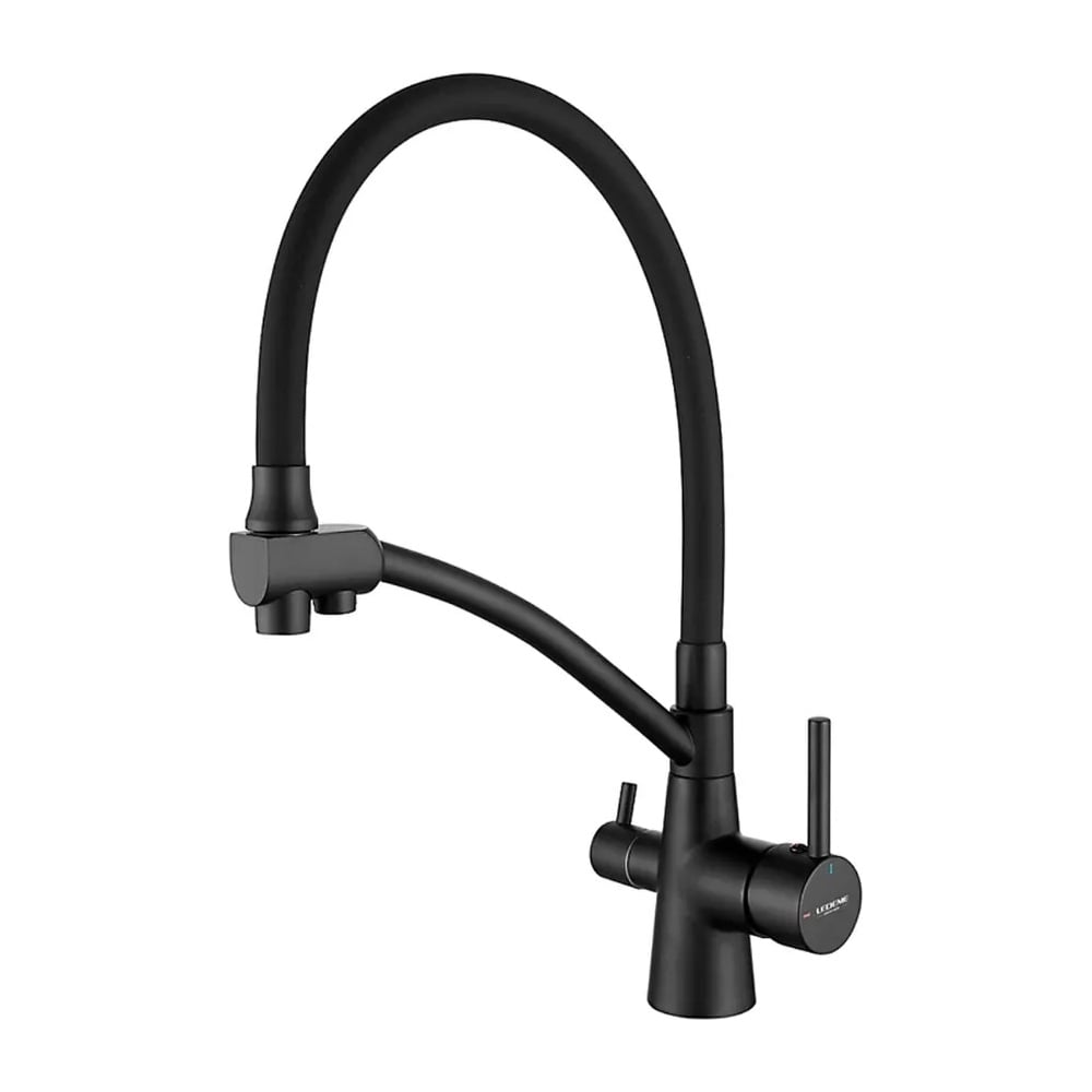 Смеситель Ledeme кухня с выходом для питьевой воды, гибкий шланг ...