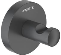 Крючок AQUATEK ОБЕРОН матовый черный AQ4201MB 00000135539