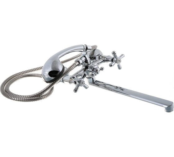 Смеситель для ванны ROEGEN 1/2" м/к, плоский излив RP120B