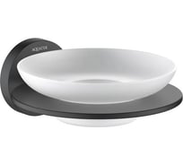 Мыльница AQUATEK ОБЕРОН матовый черный AQ4203MB 00000135543