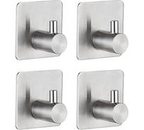 Набор из 4-х крючков Ledeme L215-4 хром 11899