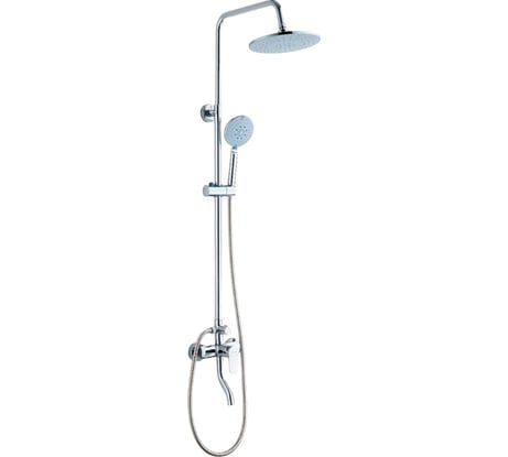 Душевая система со смесителем, Гора/Hill, хром VODA VST3300-1