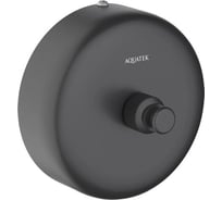 Веревка для белья AQUATEK 2.5 м, в комплекте с держателем, матовый черный AQ4994MB 00000135735