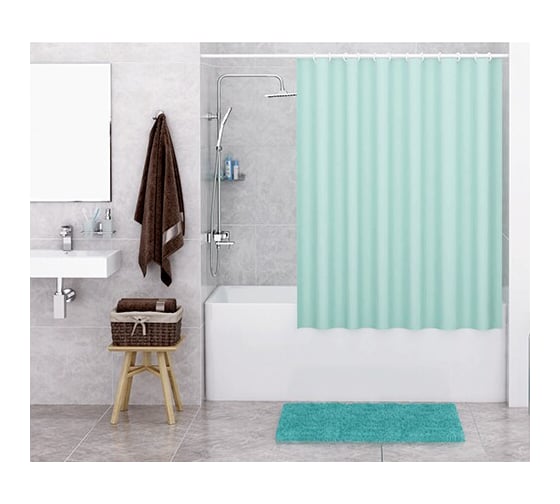 Шторка для ванной WasserKraft Oder SC-30301