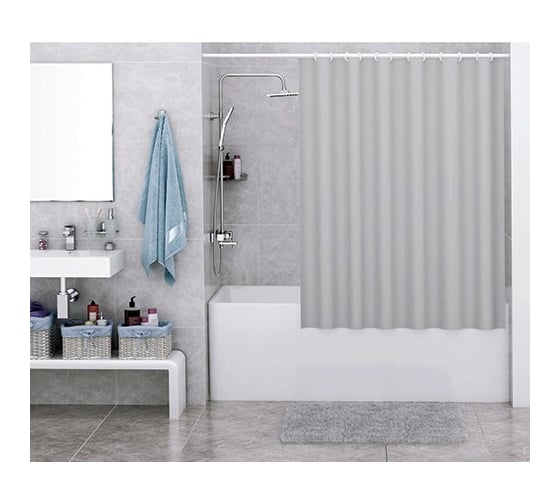 Шторка для ванной WasserKraft Oder SC-30501
