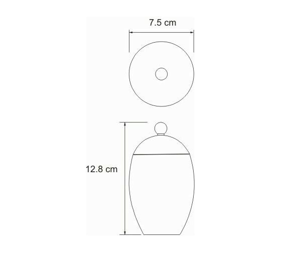 Косметическая емкость WasserKraft Ruwer K-6779