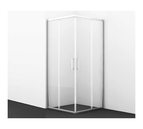 Душевой уголок WasserKRAFT Main Matt glass 90х90, квадрат 41S03Mattglass