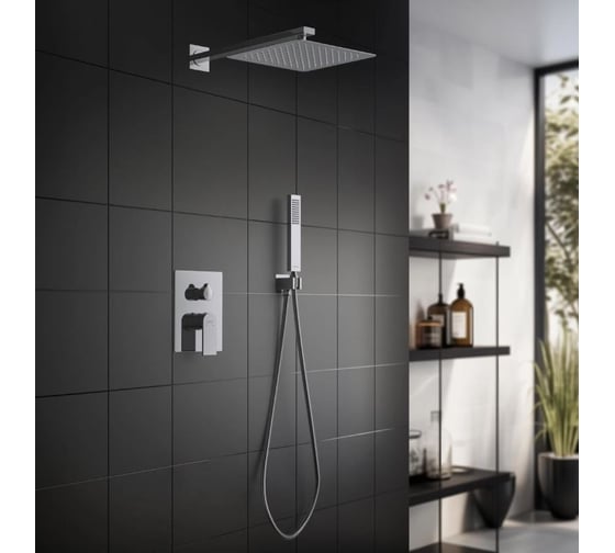 Душевой комплект Aquatek ЛИРА Set 3 в 1 AQ1472CR 00000135250