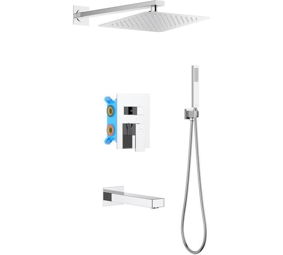 Душевой комплект Aquatek ЛИБРА Set 4 в 1 AQ1673CR 00000135330 1