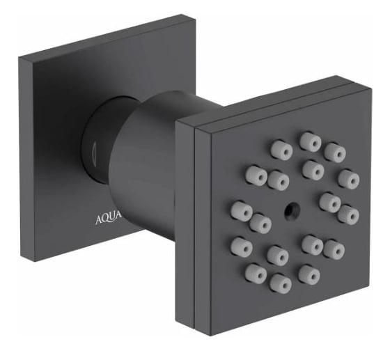 Боковая форсунка Aquatek матовый черный AQ2098MB 00000135459 1