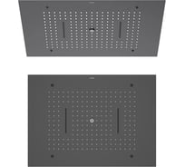 Верхний душ Aquatek (внешняя и скрытая часть), матовый черный AQ2083MB 00000135367