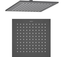 Квадратный верхний душ Aquatek матовый черный AQ2076MB 00000135357