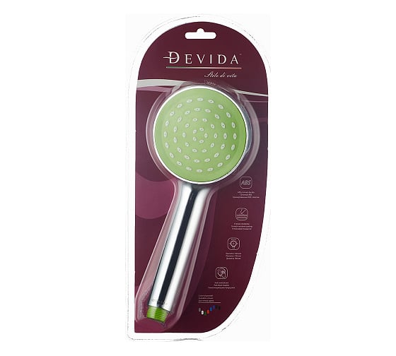 Лейка DEVIDA 002 салатовая, 1-позиционная, в блистере DVC01002BG 1