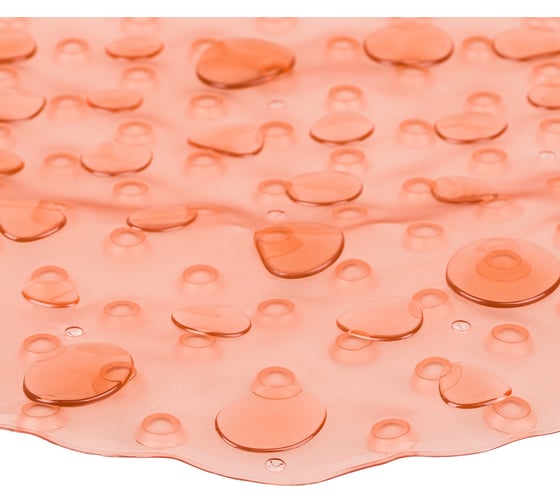 Противоскользящий коврик для ванны VERRAN 40х70 см Safety pink 900-06