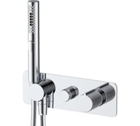 Встраиваемый смеситель ALLEN BRAU 5.33009-00 LIBERTY вывод на ручной душ+дополнительный вывод, хром (314346) 00314346 32145384