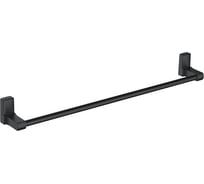 Полотенцедержатель одинарный Ledeme L30301B 60 см, черный 20723